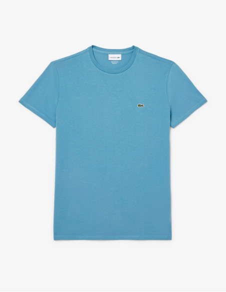 Camiseta Lacoste Algodón Azul Calcaire