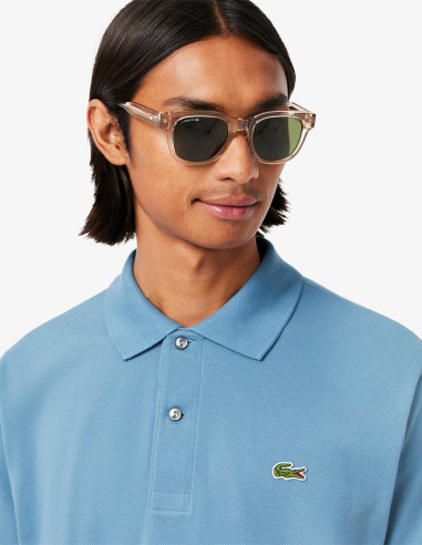Polo Lacoste Básico Azul Elegante y Cómodo Polo Lacoste Básico Azul Elegante y Cómodo