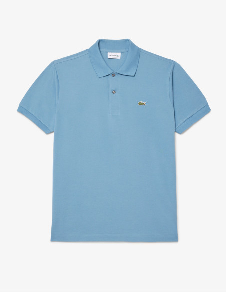 Polo Lacoste Básico Azul Elegante y Cómodo