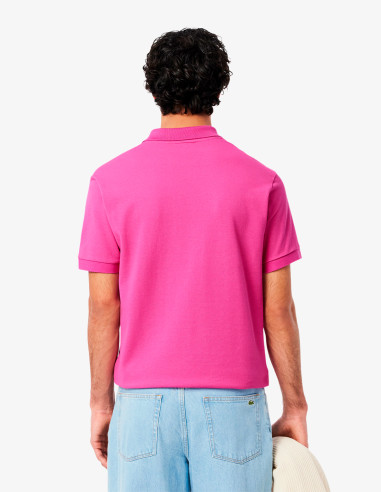 Polo Lacoste L.12.12 Rosa Fucsia Básico Polo Lacoste L.12.12 Rosa Fucsia Básico