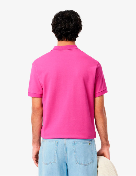 Polo Lacoste L.12.12 Rosa Fucsia Básico
