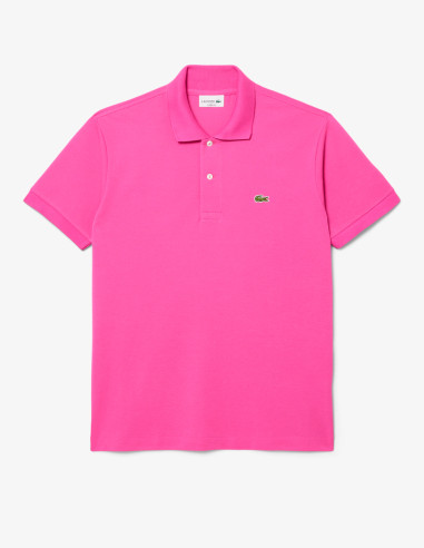 Polo Lacoste L.12.12 Rosa Fucsia Básico Polo Lacoste L.12.12 Rosa Fucsia Básico