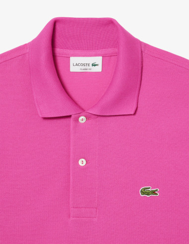 Polo Lacoste L.12.12 Rosa Fucsia Básico Polo Lacoste L.12.12 Rosa Fucsia Básico