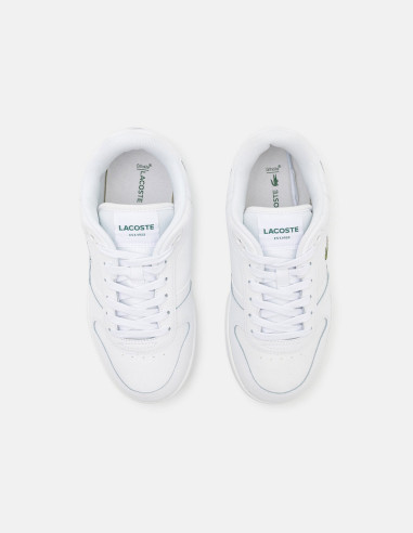 Zapatillas de tenis de piel blancas de Lacoste Zapatillas de tenis de piel blancas de Lacoste
