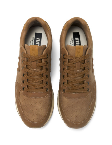Zapatilla MTNG Hombre Porland Marrón ¡Estilo y Comodidad!