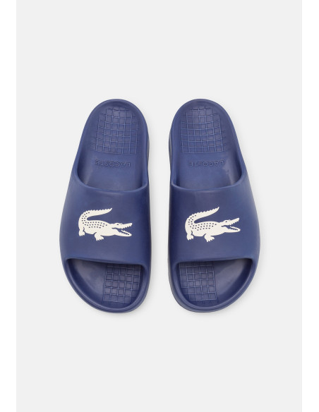 Chanclas Lacoste de goma azules