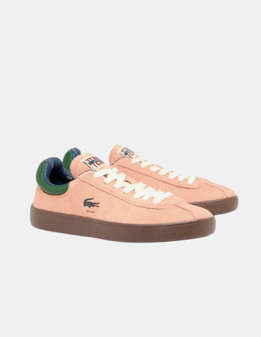 Peach suede Lacoste women’s sneakers Peach suede Lacoste women’s sneakers