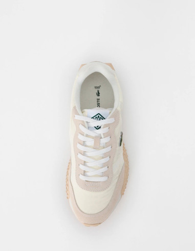 Zapatillas deportivas blancas y rosas Zapatillas deportivas blancas y rosas