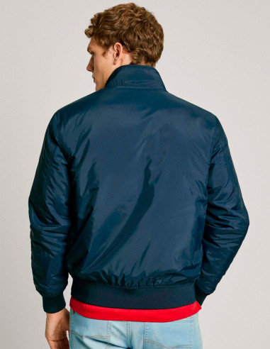 Cazadora Pepe Jeans Bomber Dulwich Blue | Estilo y Comodidad Cazadora Pepe Jeans Bomber Dulwich Blue | Estilo y Comodidad