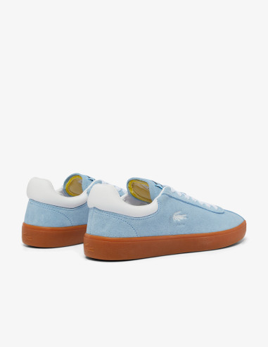 Blue suede Lacoste women’s sneakers Blue suede Lacoste women’s sneakers