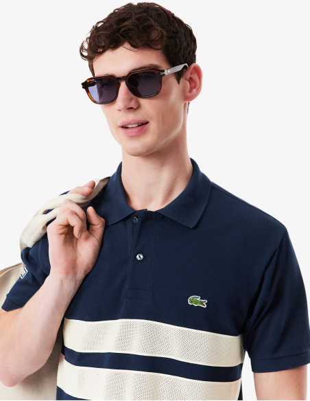 Polo Lacoste Hombre Bleu Marine Regular: ¡Añade Estilo a tu Armario! | TiendaOnline