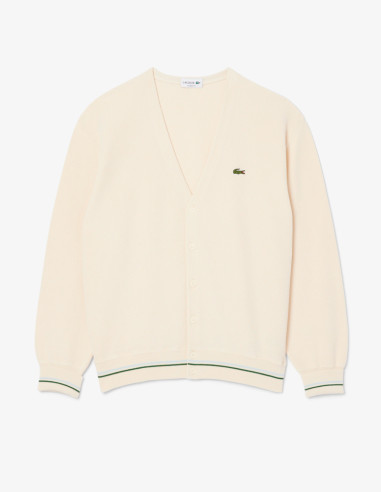 Jersey Lacoste Hombre Algodón Punto Rayas | Manzanos Moda