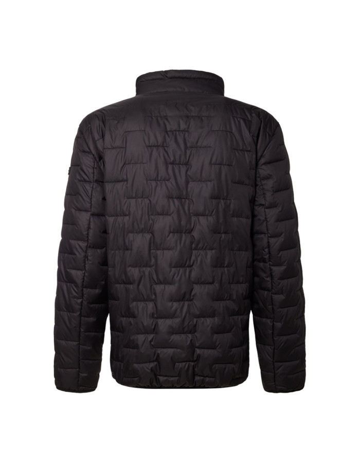 Cazadora Pierre Cardin Hombre Acolchada Negra - Tecnología FutureFlex Repelente Agua