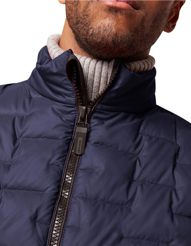 Chaleco Acolchado Azul Marino Pierre Cardin | Diseño Único