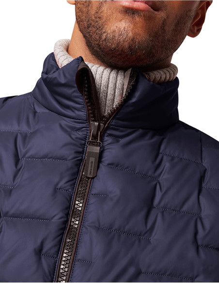 Chaleco Acolchado Azul Marino Pierre Cardin | Diseño Único