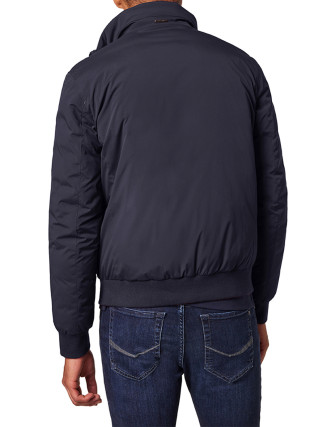 Cazadora Bomber Acolchada Azul Marino Pierre Cardin | Diseño Moderno 2