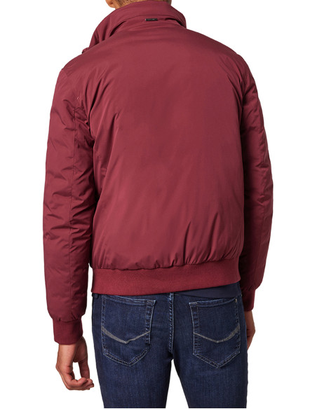 Cazadora Bomber Pierre Cardin Hombre Acolchada Burdeos - Chaqueta Invierno C8 10130