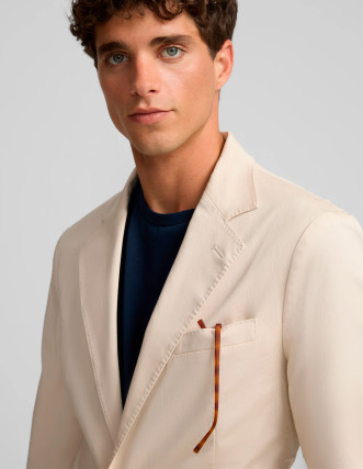 Americana Silbon Casual Beige | Elegancia para Hombre 2