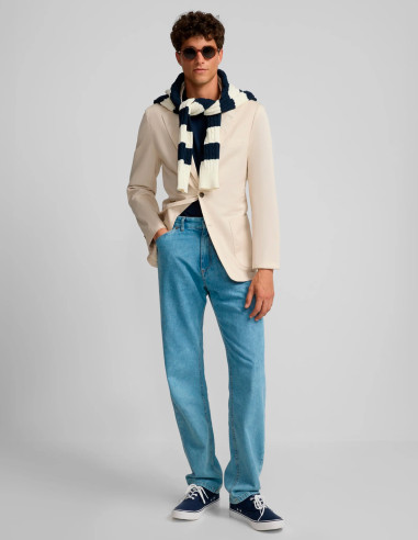 Americana Silbon Casual Beige | Elegancia para Hombre Americana Silbon Casual Beige | Elegancia para Hombre