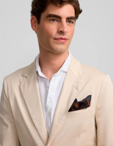 Americana Silbon Casual Beige | Elegancia para Hombre Americana Silbon Casual Beige | Elegancia para Hombre