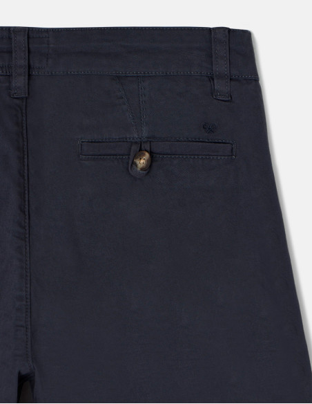 Pantalón chino azul marino Silbon | Moda masculina casual