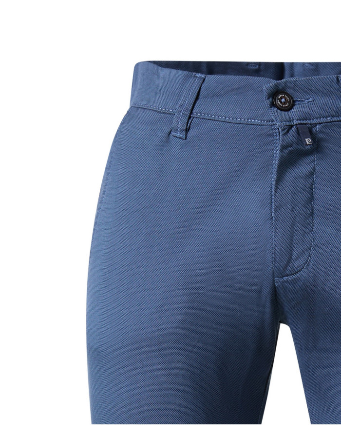 Pantalón Chino Pierre Cardin Calais Azul Peonia - Ajuste Regular Hombre