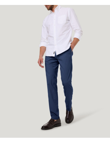 Pantalón Chino Pierre Cardin Calais Azul | Manzanos Moda