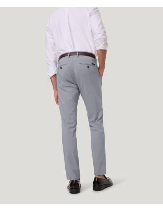 Pantalón Chino Pierre Cardin Calais Tapered Fit Gris Perla - Hombre