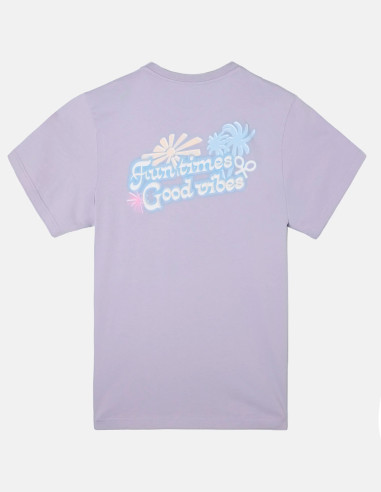Camiseta Hombre Silbon Fun Times Púrpura | Manzanos Moda