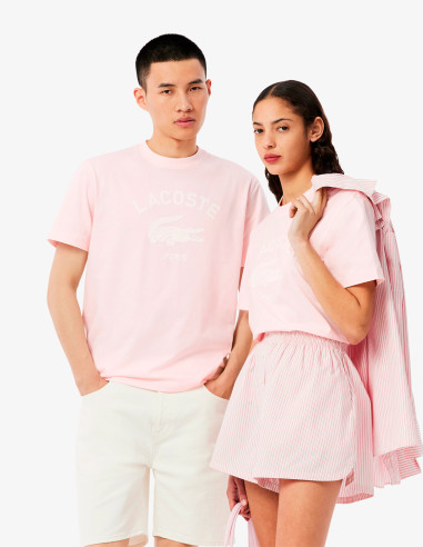 Camiseta Lacoste Hombre Estampado Exclusivo Camiseta Lacoste Hombre Estampado Exclusivo
