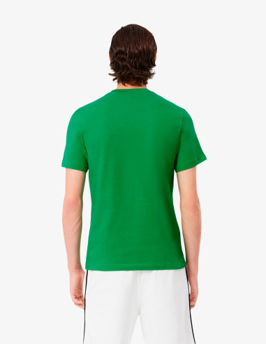 Camiseta Lacoste Hombre Verde Calathea | Manzanos Moda