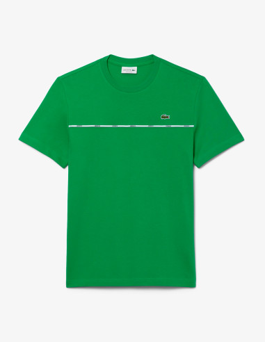 Camiseta Lacoste Hombre Verde Calathea | Manzanos Moda