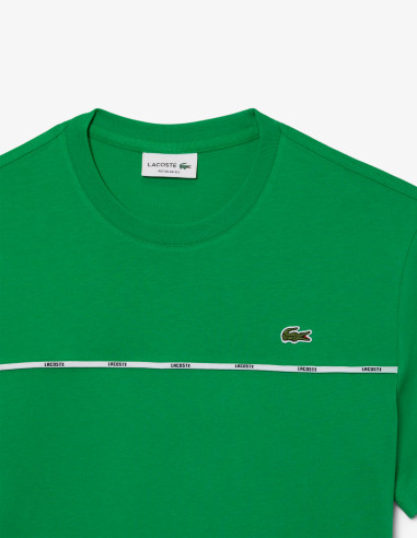 Camiseta Lacoste Hombre Verde Calathea | Manzanos Moda