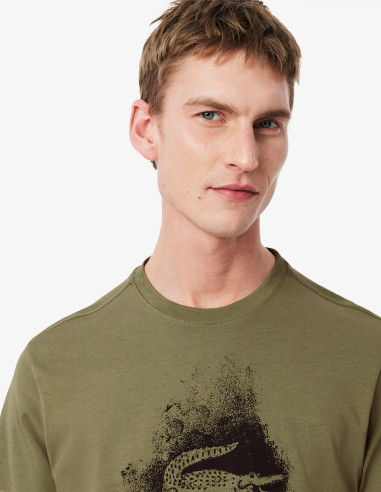 Camiseta Lacoste Deportiva Ultra Dry Hombre | Manzanos Moda