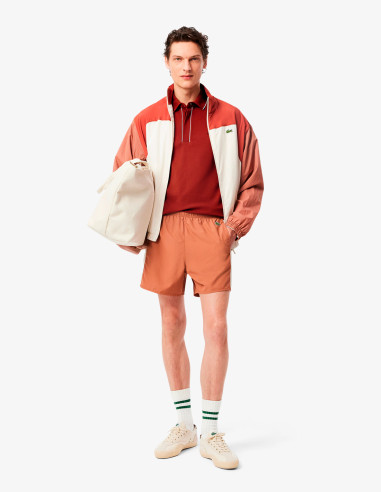Polo Lacoste Paris PH8184 Hombre Marrón | Manzanos Moda