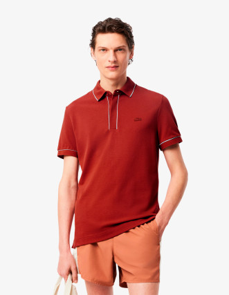 Polo marca Lacoste de corte regular Paris en tejido de piqué. Comprar polo Lacoste de hombre 2