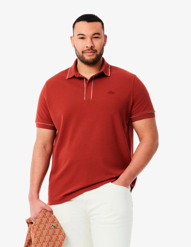 Polo Lacoste Paris PH8184 Hombre Marrón | Manzanos Moda