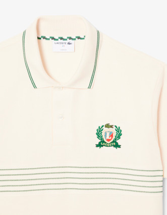Polo Lacoste de hombre con escudo en el pecho bordado. Comprar Polo Lacoste de hombre 2