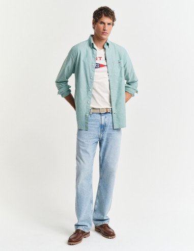 Camiseta Gant Graphic Cream - 100% Algodón Ecológico