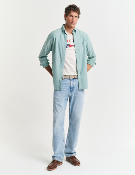 Camiseta Gant Graphic Cream - 100% Algodón Ecológico