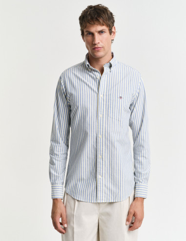 Camisa Oxford Gant Hombre Regular Fit Rich | Manzanos Moda