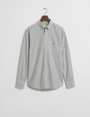 Camisa Oxford Gant Hombre Regular Fit Rich | Manzanos Moda