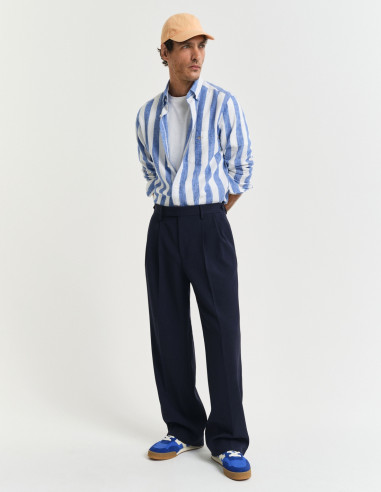 Camisa Hombre Gant Regular Fit Lino Algodón | Manzanos Moda