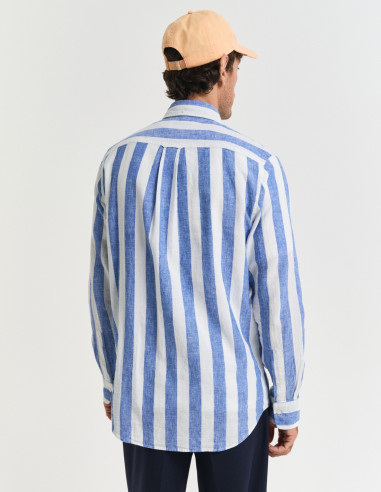 Camisa Hombre Gant Regular Fit Lino Algodón | Manzanos Moda