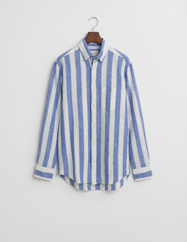 Camisa Hombre Gant Regular Fit Lino Algodón | Manzanos Moda