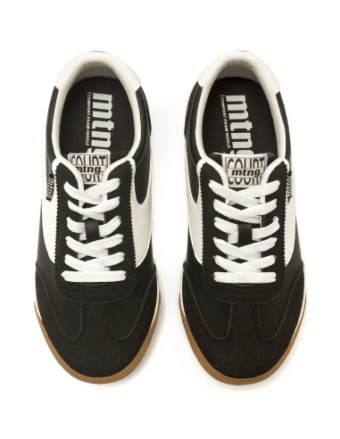 Zapatillas Mustang Court Hombre Negro | Manzanos Moda
