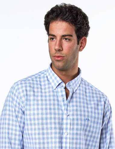 Camisa Hombre Spagnolo Cuello Cutaway Rayas | Manzanos Moda