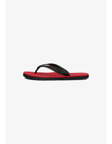 CHANCLA TOMMY PATCH NEGRO
