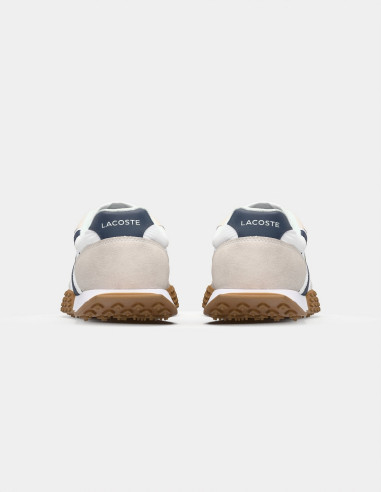 Grey Lacoste sneakers rear view Grey Lacoste sneakers rear view