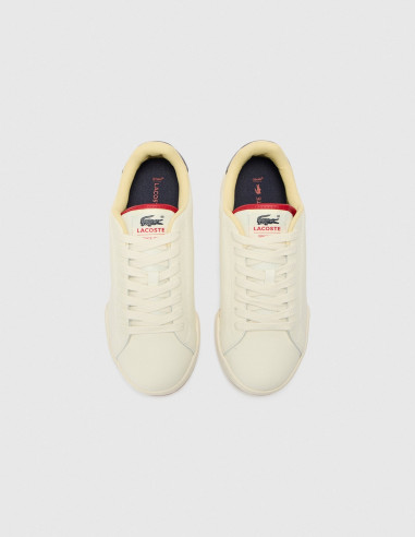 White Lacoste Carnaby Cup sneakers